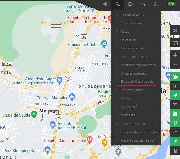 Bloqueio remoto — imagem 1