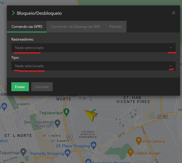 Bloqueio remoto — imagem 2